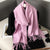 Warm and Stylish Solid Color Winter Wrap Scarf with Tassels