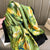 Luxury Design Floral Smooth and Silky Women's Scarves