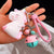 Colorful Sassy Unicorn Keychain and Bag Ornament
