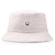 Embroidered Happy Face Double-Sided Summer Bucket Hats