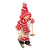 Skiing Little Girls Christmas Tree Ornaments