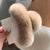 Fluffy Faux Fur Hair Claw Clip for Daily Outfits