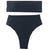 Minimalist Bandeau Top and High-cut Bottom Swimwear Set