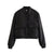 Smooth Finish Retro Bomber Jackets for Women