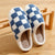 Fluffy Plaid Pattern Home and Bedroom Slippers