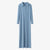 Full Sleeve Collared Button Down Maxi Dress