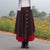 Layered Cottage-core Aesthetic Buttoned Skirts