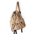 On-Trend Ruched Drawstring Canvas Travel Backpack