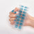 16pcs Gradient Full Cover Glitter Nail Art Sticker
