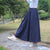 Ankle Length Denim Colored Everyday Skirts