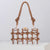 Trendy Transparent Handbag with Shimmering Knotted Straps