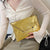 Quilted Flat Envelope Style Clutch Bags