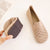 Flexible and Breathable Thin Knitted Ballerina Flats
