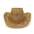 Breathable Hand-woven Summer Straw Cowboy Hats
