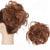 Fluffy Messy Hair Bun Hairstyle Scrunchy Hair Extensions
