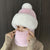Thick Plush Winter Hat and Neck Scarf Set
