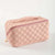 High-End Elegance Plaid Pattern Cosmetic Bags