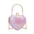 Princess Pastel Heart Shaped Crossbody Handbags