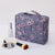 Multi-Pocket Printed Outdoor Travel Cosmetic Organizer Bag