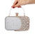 Rhinestone Embellished Formal Evening Clutch Purse Bag for Women