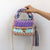 Colorful Woven Handmade Mini Handbags with Tassel