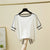 Breathable Knitted Summer Short Sleeve Tops