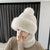Thick Plush Winter Hat and Neck Scarf Set