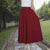 Ankle Length Denim Colored Everyday Skirts