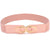 Wide Elastic Front Buckle Waist Belt