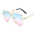 Aviator Style Gradient Sunglasses for Women