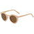 Retro Round Frame Summer Sunglasses for Outdoor Travel