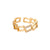 Stackable and Adjustable Gold and Silver Minimalist Ring Collection