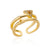 Stackable and Adjustable Gold and Silver Minimalist Ring Collection