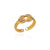 Stackable and Adjustable Gold and Silver Minimalist Ring Collection