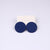 Flat Matte Round Everyday Earrings