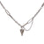 Romantic Heart Pendant Necklace for Women