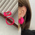 Everything is Pink Geometric Statement Earring Collection