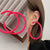 Everything is Pink Geometric Statement Earring Collection