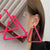 Everything is Pink Geometric Statement Earring Collection