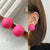 Everything is Pink Geometric Statement Earring Collection