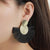 Fan-Shaped Bohemian Fringe Drop Tassel Earrings