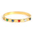 Rich and Elegant Stackable Bangle Bracelets