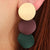 Multicolor Round Drop Earrings for Women