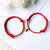 2 Pcs Magnetic Attraction Heart-Shaped Couple Matching Bracelets