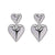 Lovely Double Heart Shaped Earrings