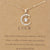 Magical Moon and Star Personalized Birth Stone Necklaces