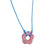 Vibrant Hollow Flower Charm Necklace