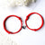 2 Pcs Magnetic Attraction Heart-Shaped Couple Matching Bracelets