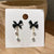 Chic and Gothic Black Themed Statement Earring Collection