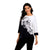 Casual Oversized Summer Sheer 3/4 Sleeve Floral Plus Size Blouses